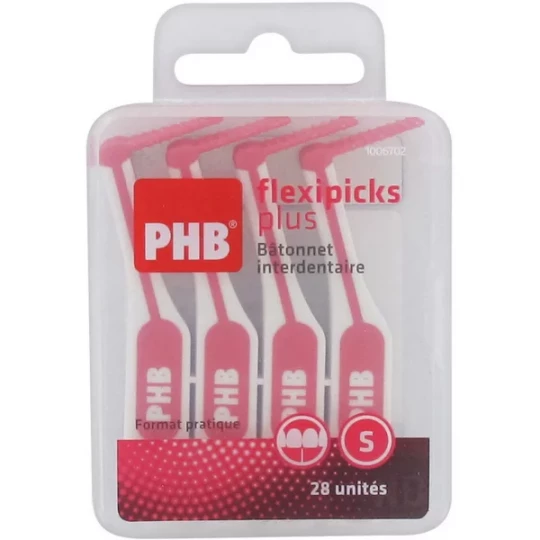 Crinex PHB Flexipicks Plus Bâtonnets Interdentaires x 28
