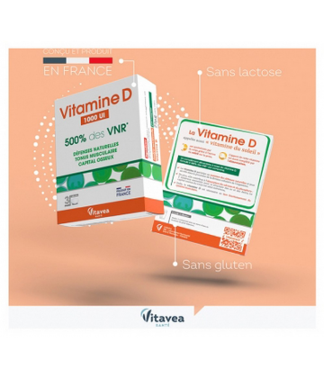 Nutrisanté Vitamine D Comprimés x 90