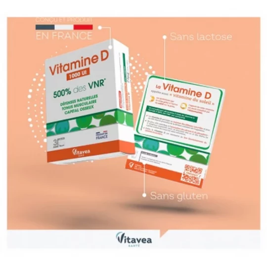 Nutrisanté Vitamine D Comprimés x 90 - image 3