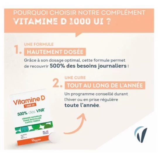 Nutrisanté Vitamine D Comprimés x 90 - image 5