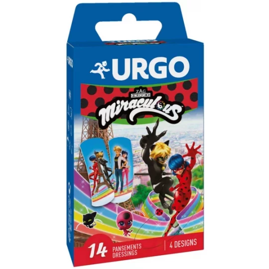Urgo Pansements Enfants Miraculous x 14