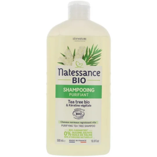 Natessance Bio Shampooing Tea Tree 500 ml