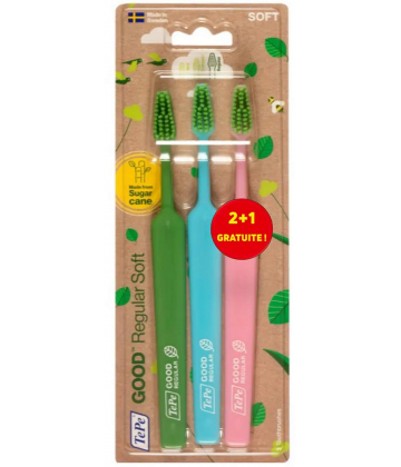 TePe Good Regular Brosse à Dents Souple x 3