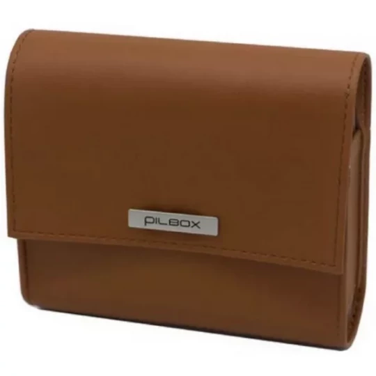 Pilbox Max Pilulier Semainier Fauve