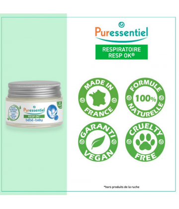 Puressentiel Bébé Baume Pectoral de Massage 30 ml