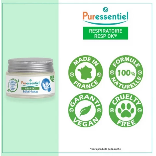 Puressentiel Bébé Baume Pectoral de Massage 30 ml - image 3