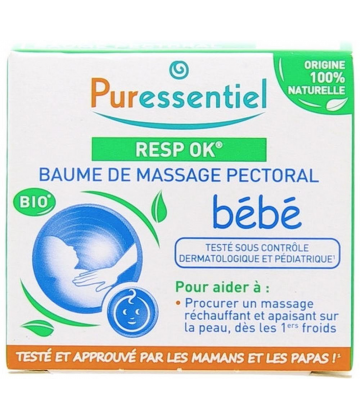 Puressentiel Bébé Baume Pectoral de Massage 30 ml