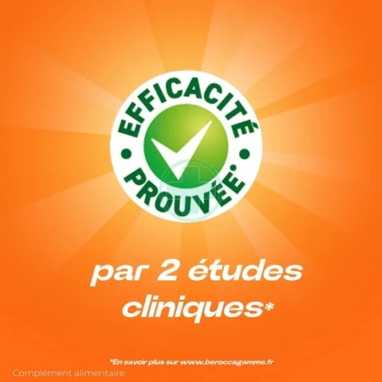 Berocca Immunité Flash Vitamine D, C, Zinc et Fer Comprimés Effervescents x 30 - image 6