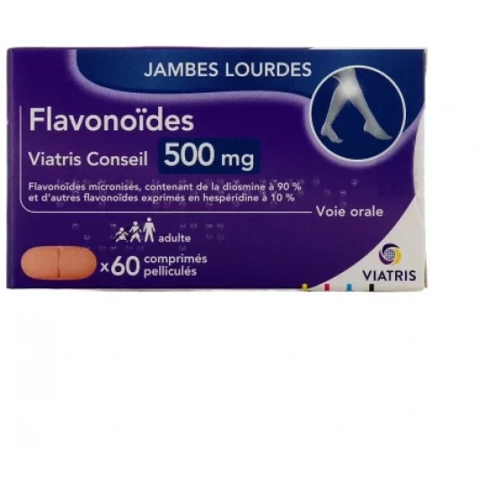 Flavonoïdes Viatris Conseil 500 mg Comprimés - image 4