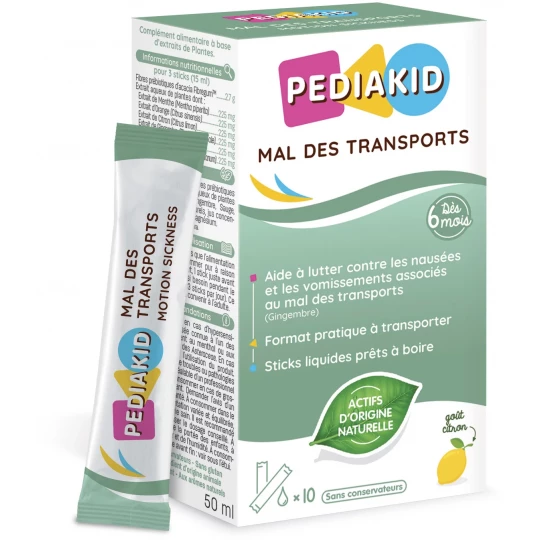 Pediakid Mal Des Transports Sticks x 10