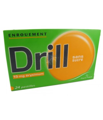 Drill Erysimum Pastilles Sans Sucre x 24