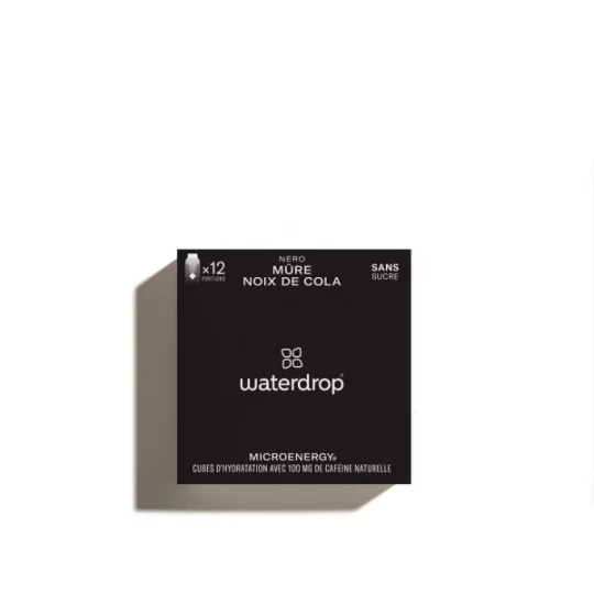 Waterdrop Microdrink Nero 12 Cubes