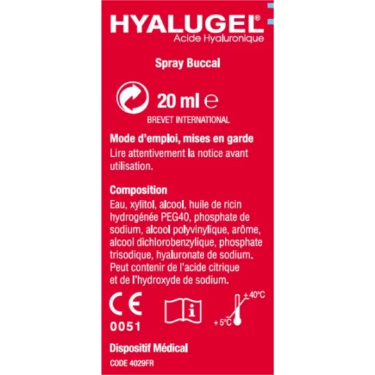 Hyalugel Spray Buccal 20 ml - image 2