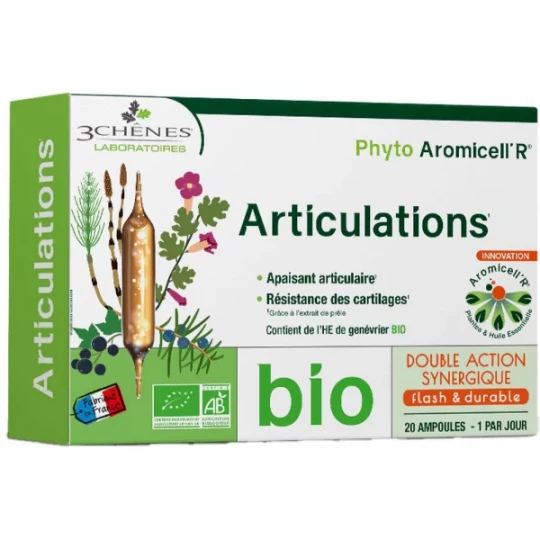 Les 3 Chênes Bio Articulations Ampoules x 20