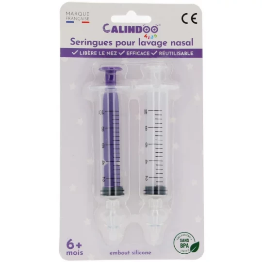 Calindoo Seringues pour Lavage Nasal x 2