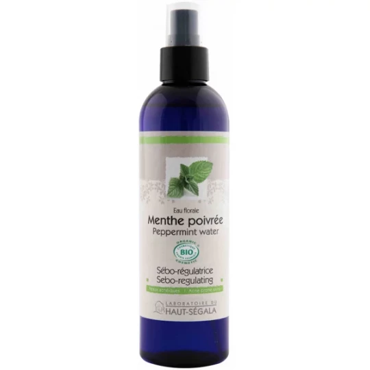 Laboratoire du Haut-Ségala Eau Florale Menthe Poivrée Bio 250 ml