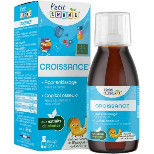 Les 3 Chênes Petit Chêne Croissance 125 ml
