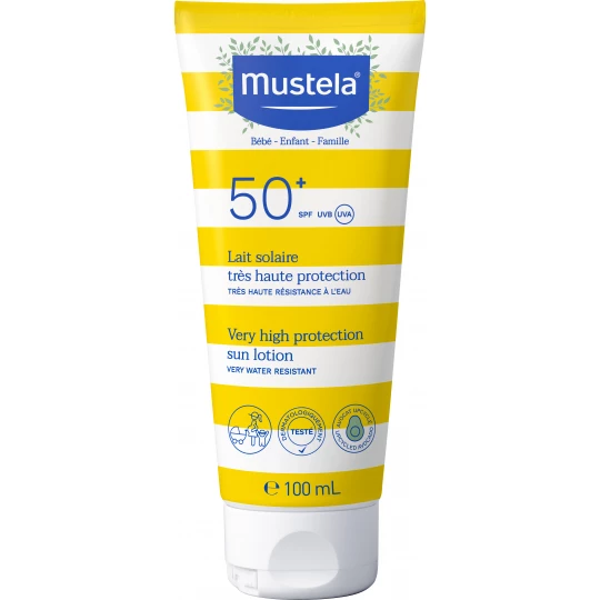 Mustela Lait Solaire SPF50+ 100 ml