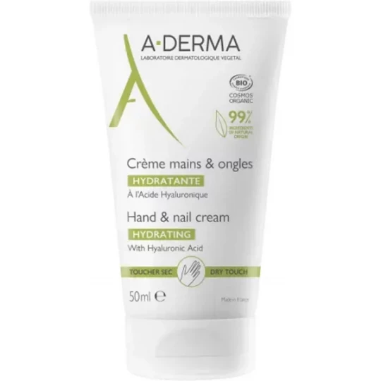 A-Derma Crème Mains & Ongles 50 ml