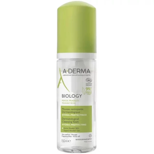 A-Derma Mousse Nettoyante Démaquillante 150 ml