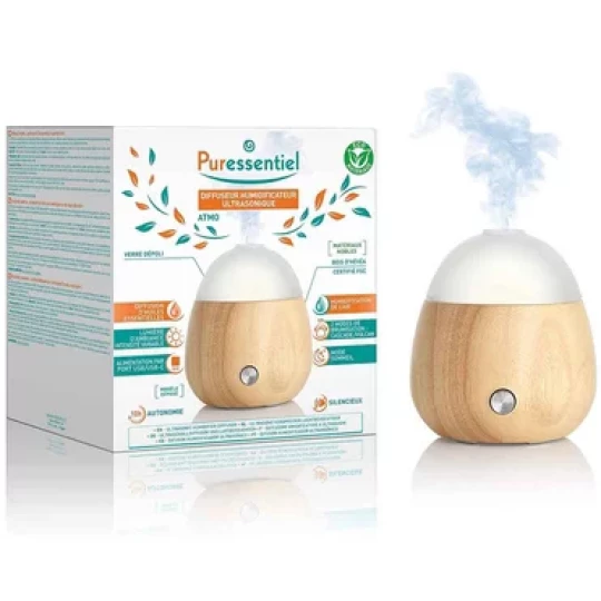 Puressentiel Diffuseur Humidificateur Ultrasonique ATMO