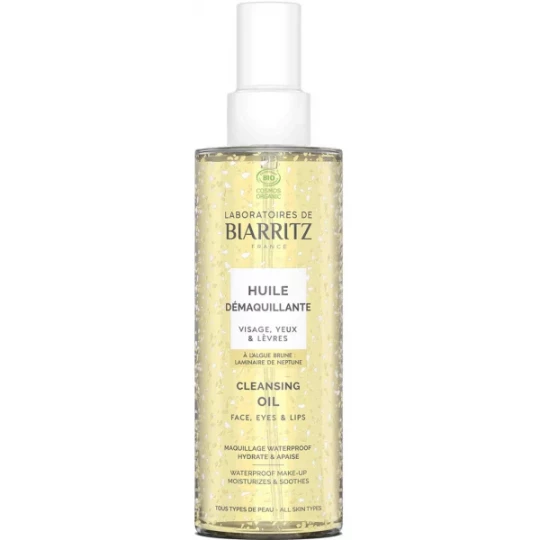 Laboratoires de Biarritz Huile Nettoyante et Démaquillante Bio 200 ml