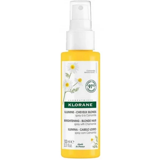 Klorane Spray Éclaircissant Camomille Bio 100 ml
