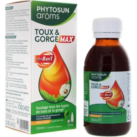 Phytosuns Arôms Toux et Gorge Max Sirop - image 2