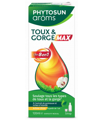 Phytosuns Arôms Toux et Gorge Max Sirop