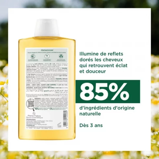 Klorane Shampooing Camomille Bio - image 10