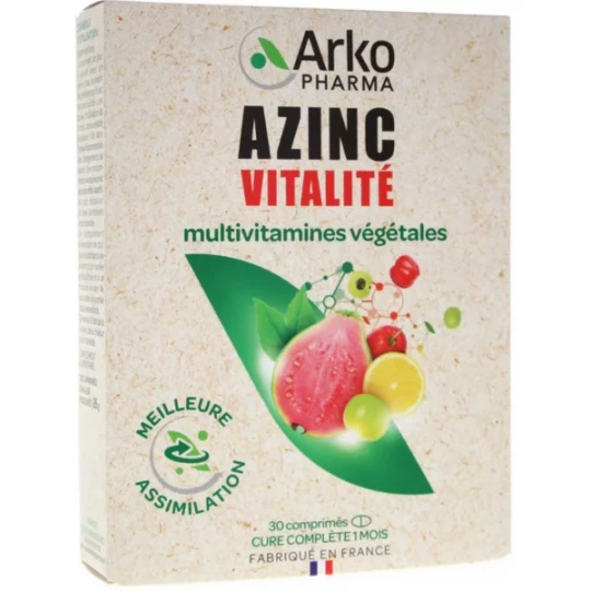 Arkopharma Azinc Naturel Vitalité x 30