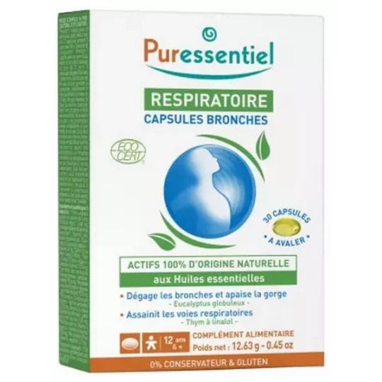 Puressentiel Respiratoire Bio Capsules x 30