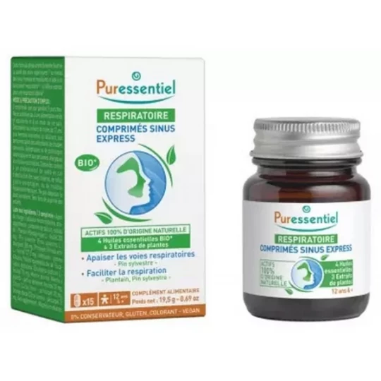 Puressentiel Sinus Express Comprimés x 15