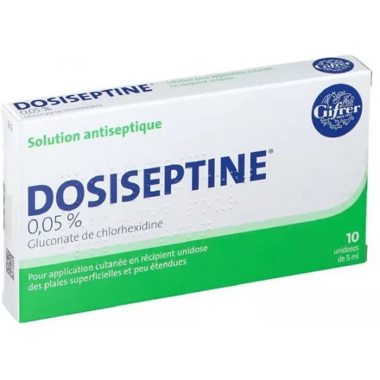 Dosiseptine 0.05% Solution Pour Application Cutanée Unidoses - image 2