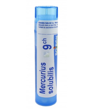 Boiron Tube Granules Mercurius solubilis 9CH (erreur code)