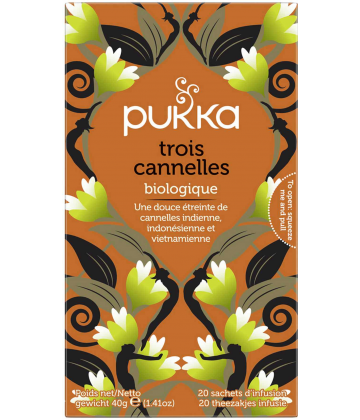 Pukka Infusion 3 Cannelles Bio Sachets x 20 