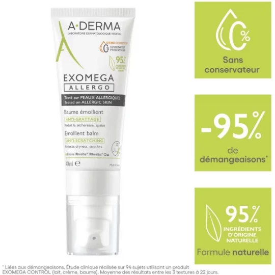 A-Derma Exomega Allergo Baume Émollient - image 7