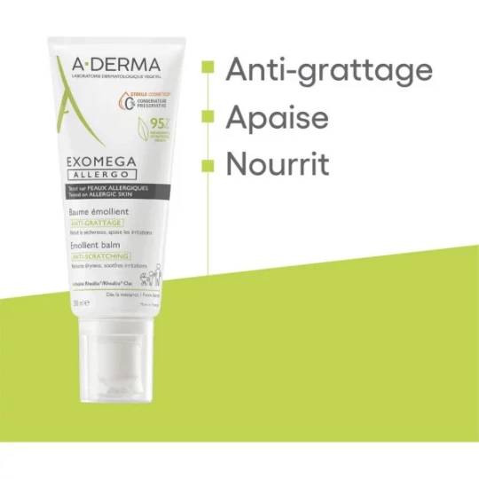 A-Derma Exomega Allergo Baume Émollient - image 12