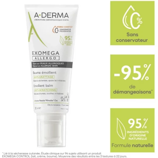 A-Derma Exomega Allergo Baume Émollient - image 14