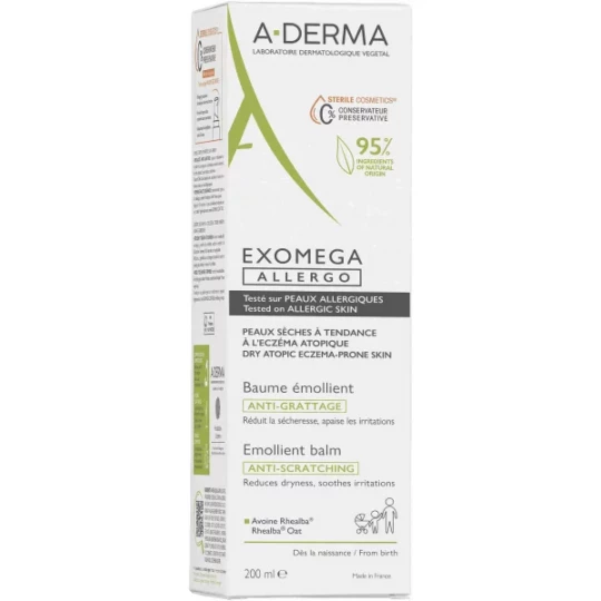 A-Derma Exomega Allergo Baume Émollient