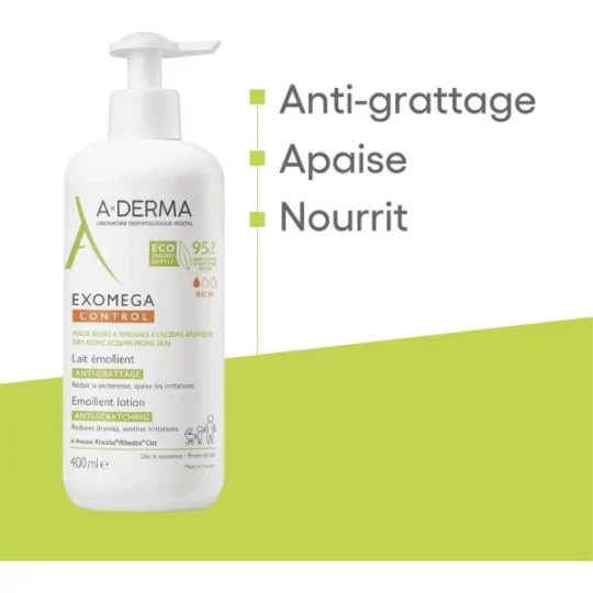 A-Derma Exomega Control Lait Emollient Anti-Grattage - image 10