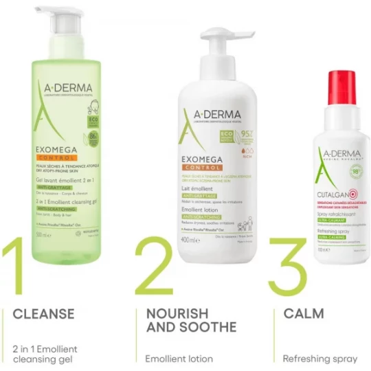 A-Derma Exomega Control Lait Emollient Anti-Grattage - image 14