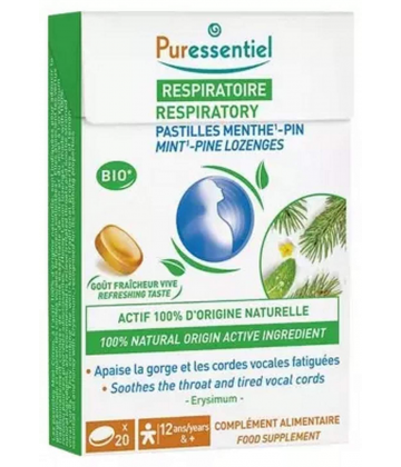 Puressentiel Respiratoire Pastilles x 20