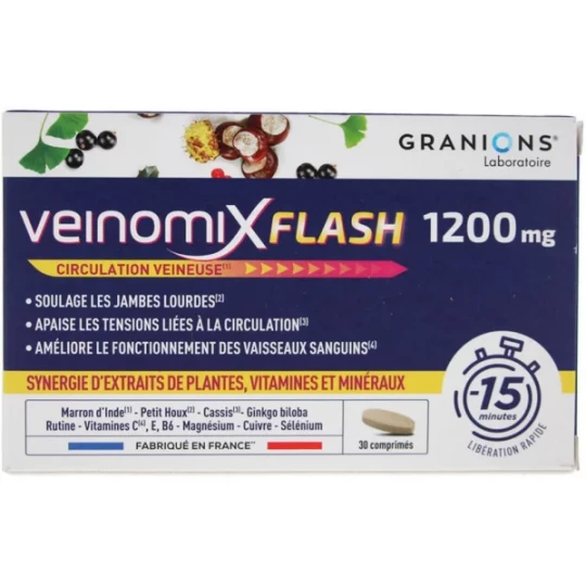 Veinomix Flash Comprimés x 30