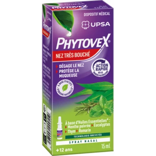Phytovex Nez Très Bouché Spray 15 ml