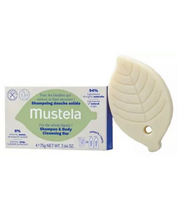 Mustela Shampoing Douche Solide 75 g
