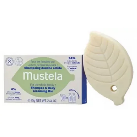 Mustela Shampoing Douche Solide 75 g