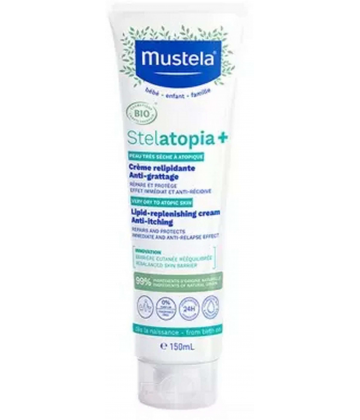 Mustela Stelatopia+ Crème Relipidante Anti-Grattage Bio