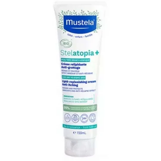 Mustela Stelatopia+ Crème Relipidante Anti-Grattage Bio - image 3