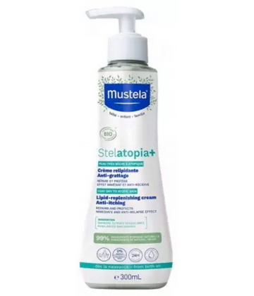 Mustela Stelatopia+ Crème Relipidante Anti-Grattage Bio